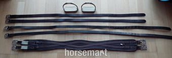 46" Thorowgood Airoform GP Synthetic Girth (Brown)