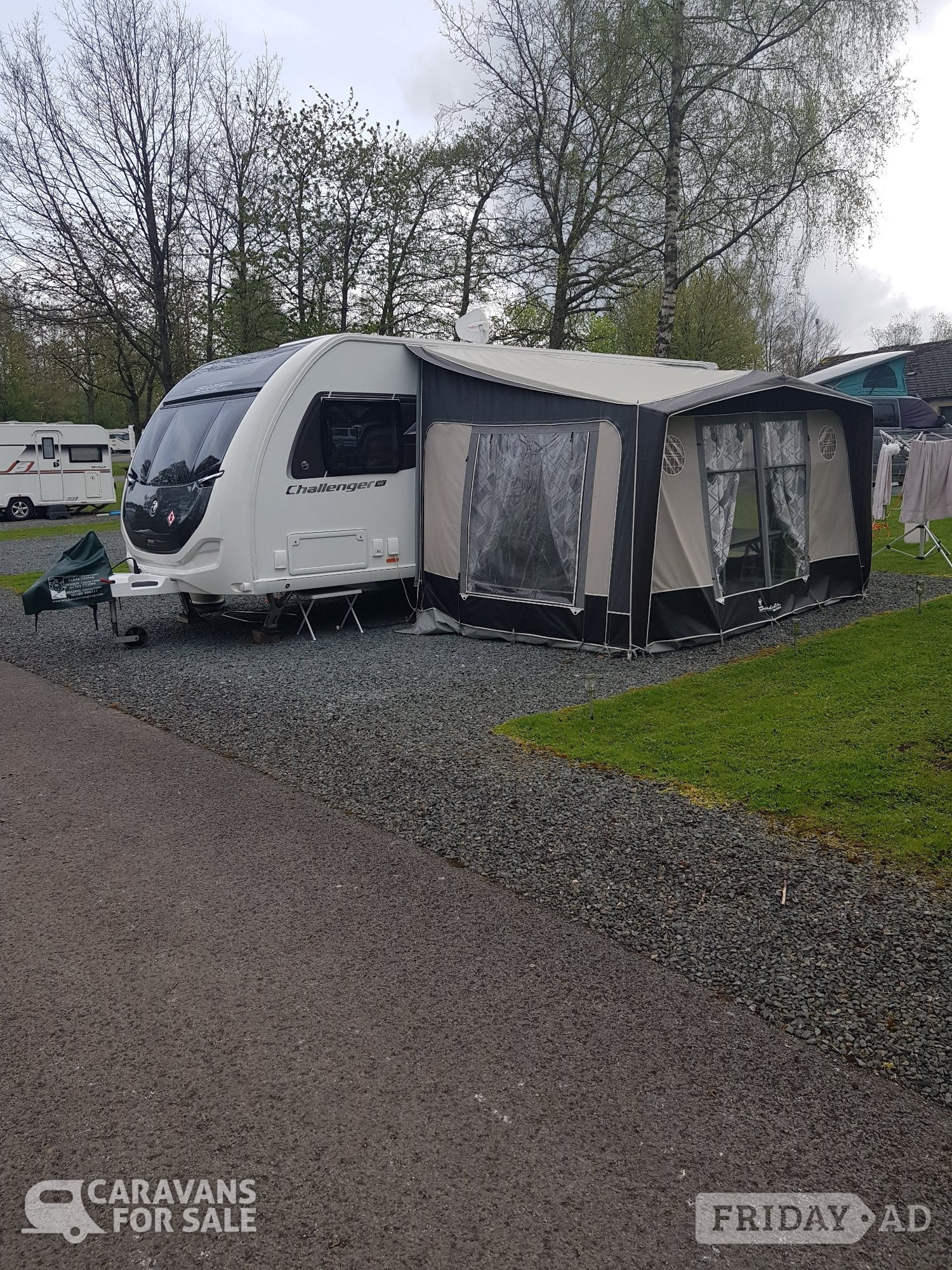 Isabella magnum coal porch awning.