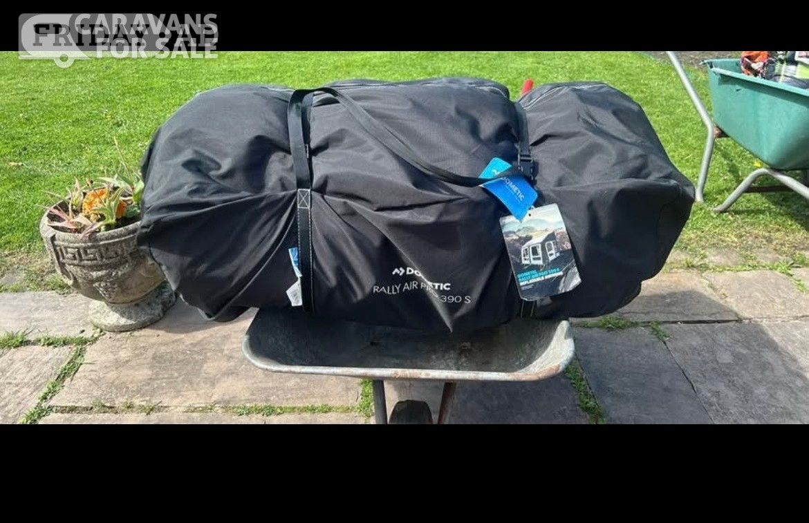 Kampa Dometic Rally Air Pro 390S Caravan Inflatable Awning
