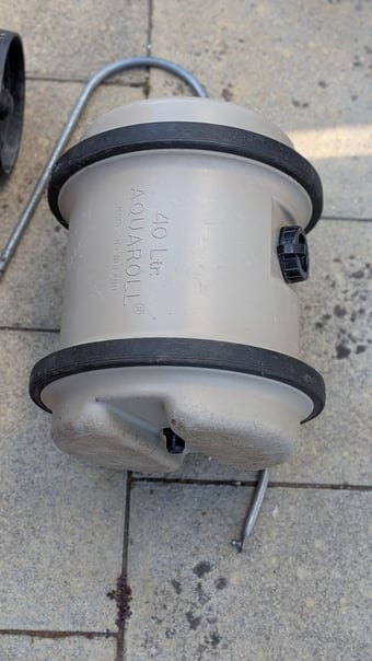 Aquaroll and Wastemaster water carriers