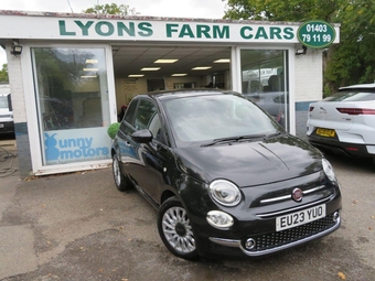 2023 Fiat 500 1.0 MHEV Hatchback 3dr Petrol Manual Euro 6 (s/s) (70 bhp) 7" APPLE CARPLAY + ANDROID + PANO