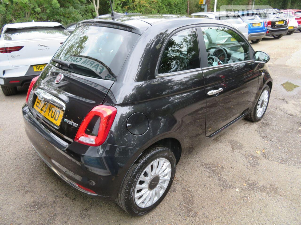 2023 Fiat 500 1.0 MHEV Hatchback 3dr Petrol Manual Euro 6 (s/s) (70 bhp) 7" APPLE CARPLAY + ANDROID + PANO - Cars