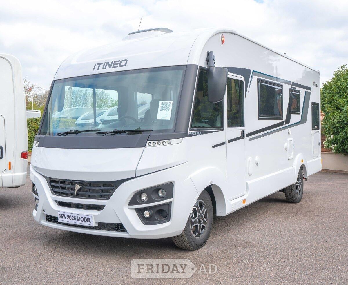Itineo SBD700 140BHP Auto Fiat 140 2026 for sale - Motorhomes & Caravans in Newark