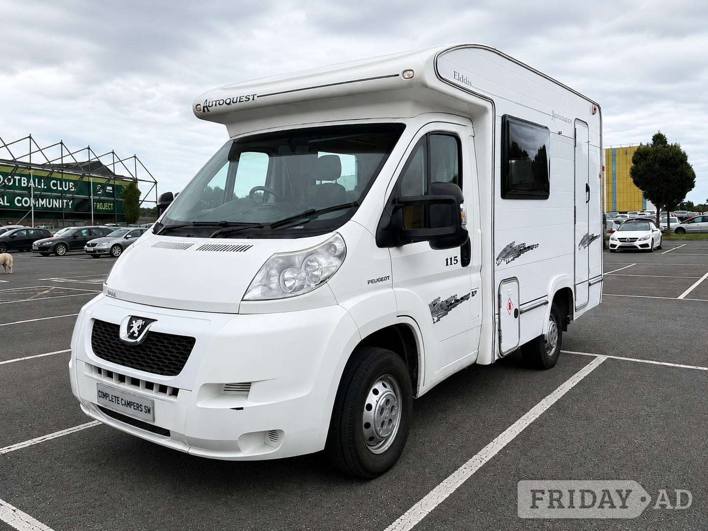 Elddis Autoquest 115 2008 in Paignton