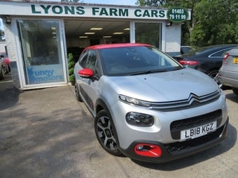 2018 Citroen C3 1.2 PureTech Flair Nav Edition Hatchback 5dr Petrol Manual Euro 6 (82 ps) MIRROR SCREEN + CAMERA + NAV + DAB