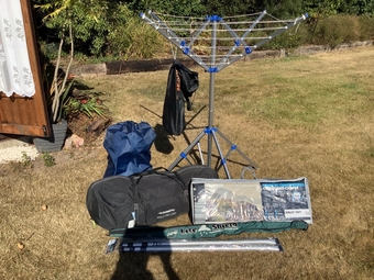 Awning for caravan