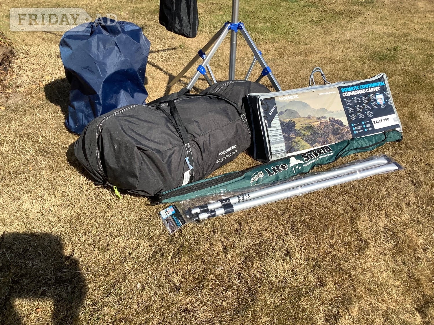 Awning for caravan