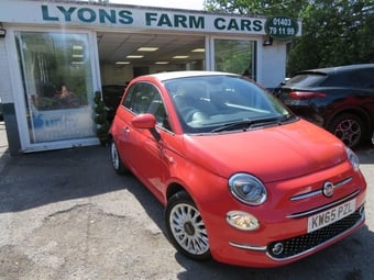 2015 FIAT 500C 1.2 Lounge Convertible 2dr Petrol Dualogic Euro 6 (s/s) (69 bhp) Automatic