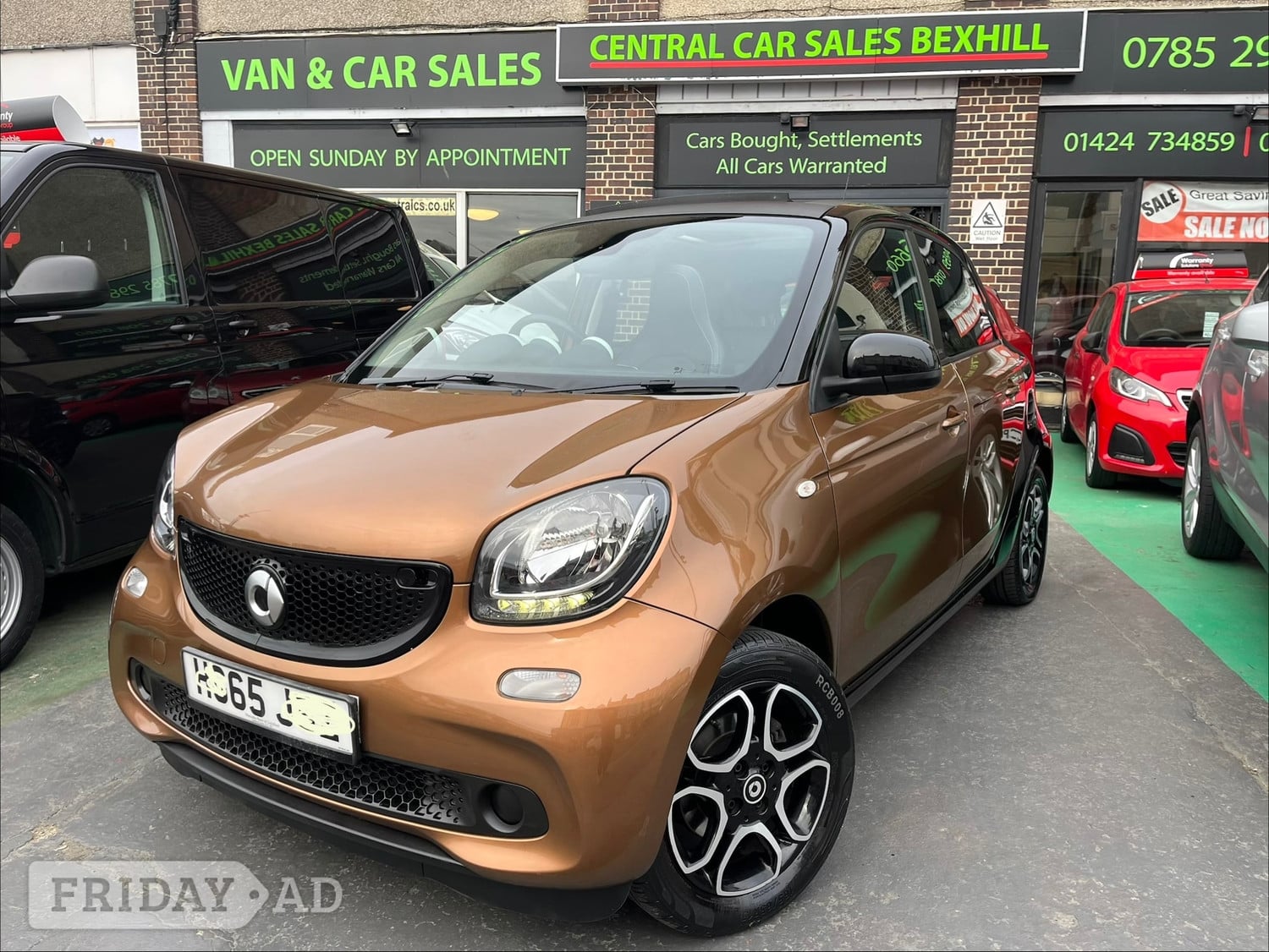 Smart ForFour 2016 in Bexhill-On-Sea