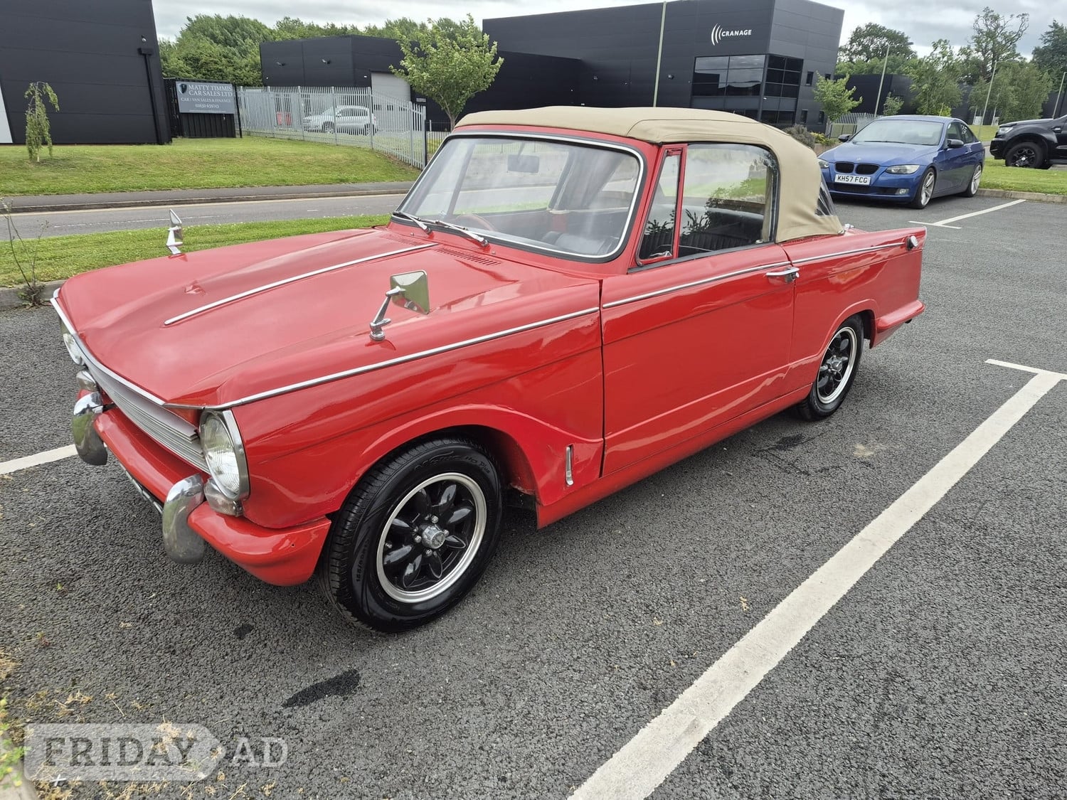 Triumph Herald 1971 in Market Drayton