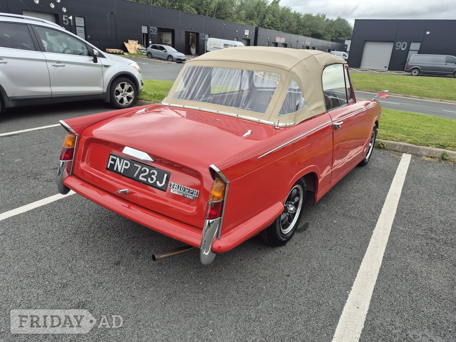Triumph Herald 1971 - Cars in Market Drayton