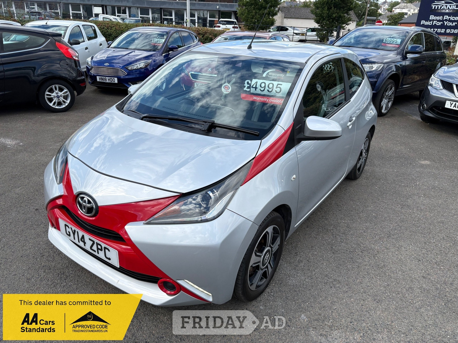 Toyota Aygo 2014 in Plymouth