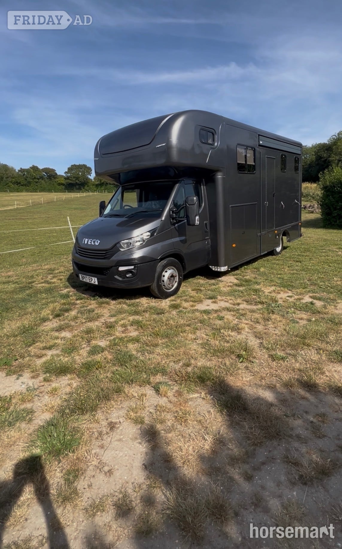 Trevett &amp; Smith Daily Iveco Horsebox in Soberton