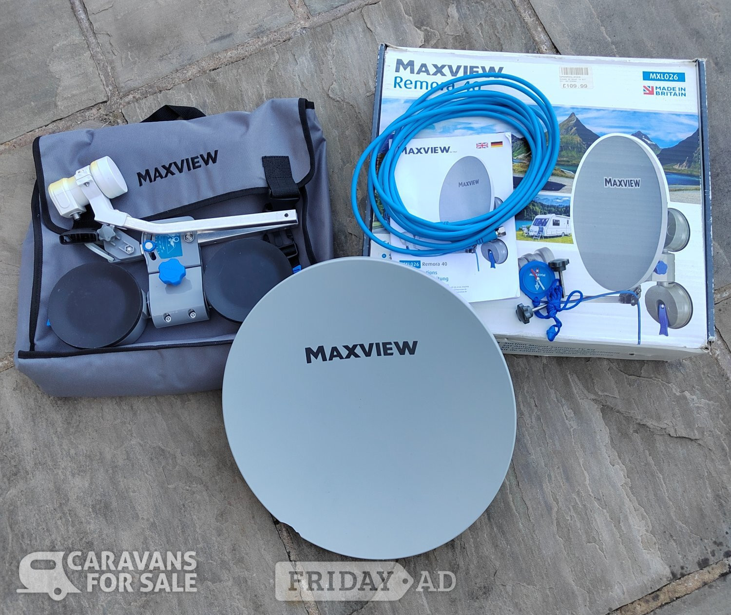 Maxview mini dish in Ab Kettleby