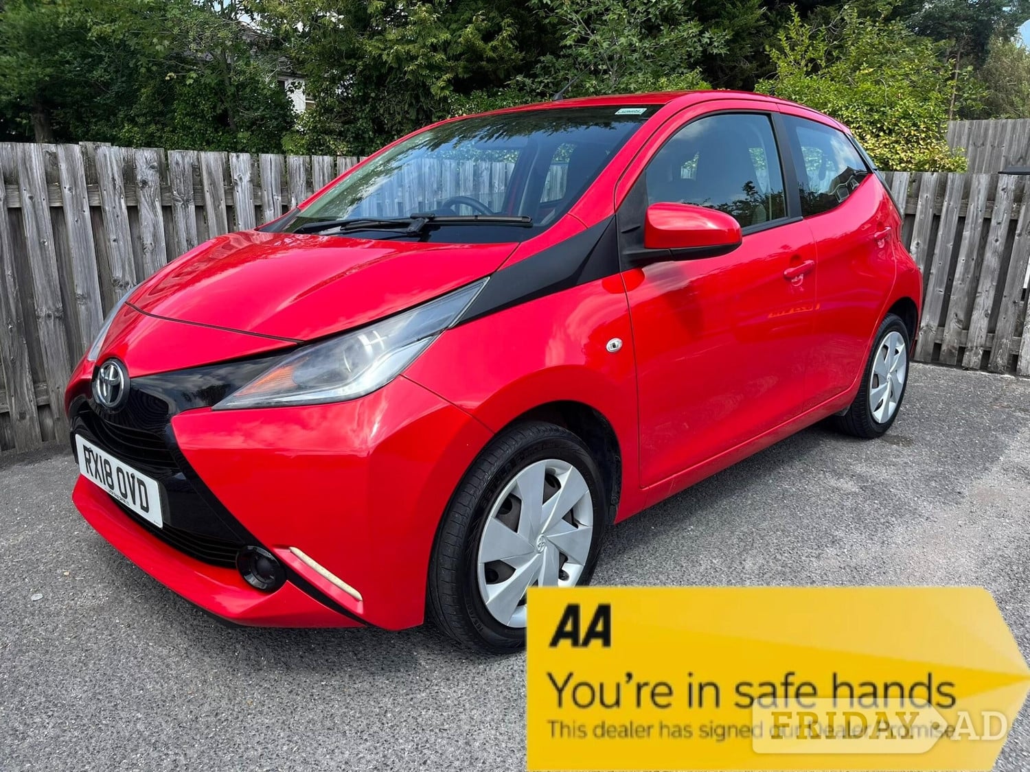 Toyota Aygo 2018 in Fleet