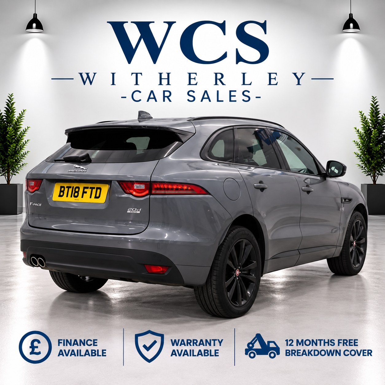 Jaguar F-Pace 2018 - Cars in Atherstone