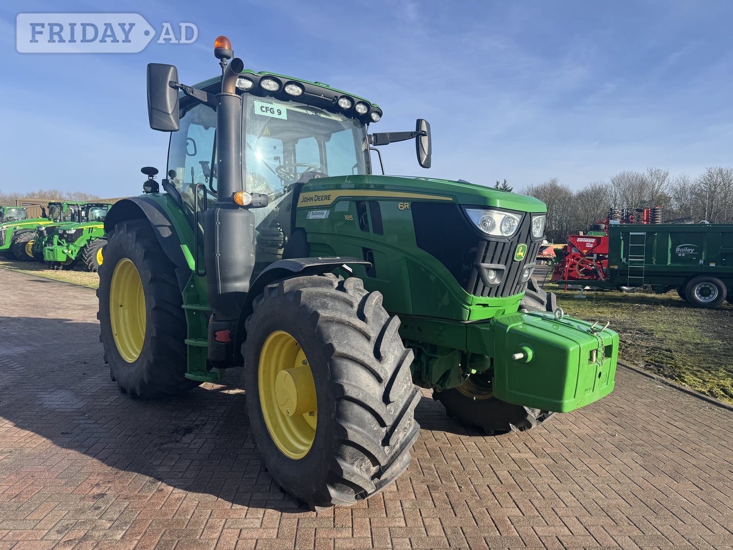 [ berth ]John Deere 6R 185