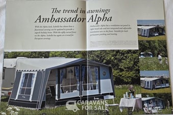Isabella Ambassador Alpha 10080 awning + Carbon poles