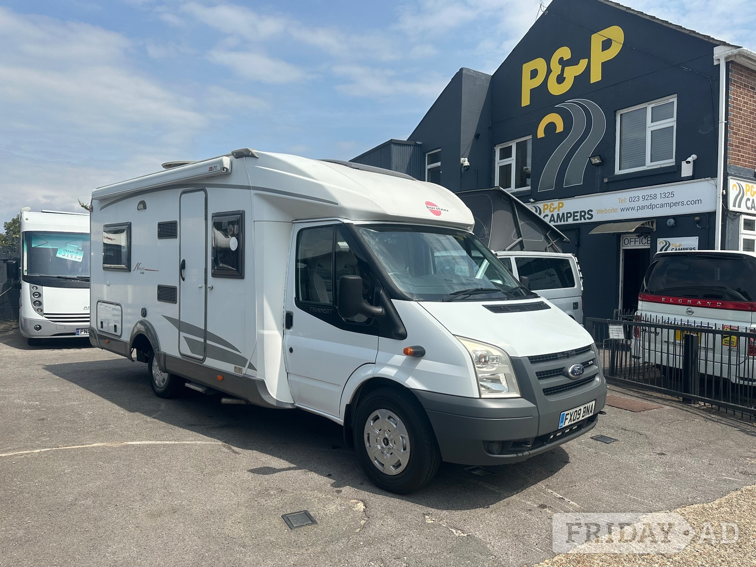 Burstner Nexxo T660 2009 in Gosport