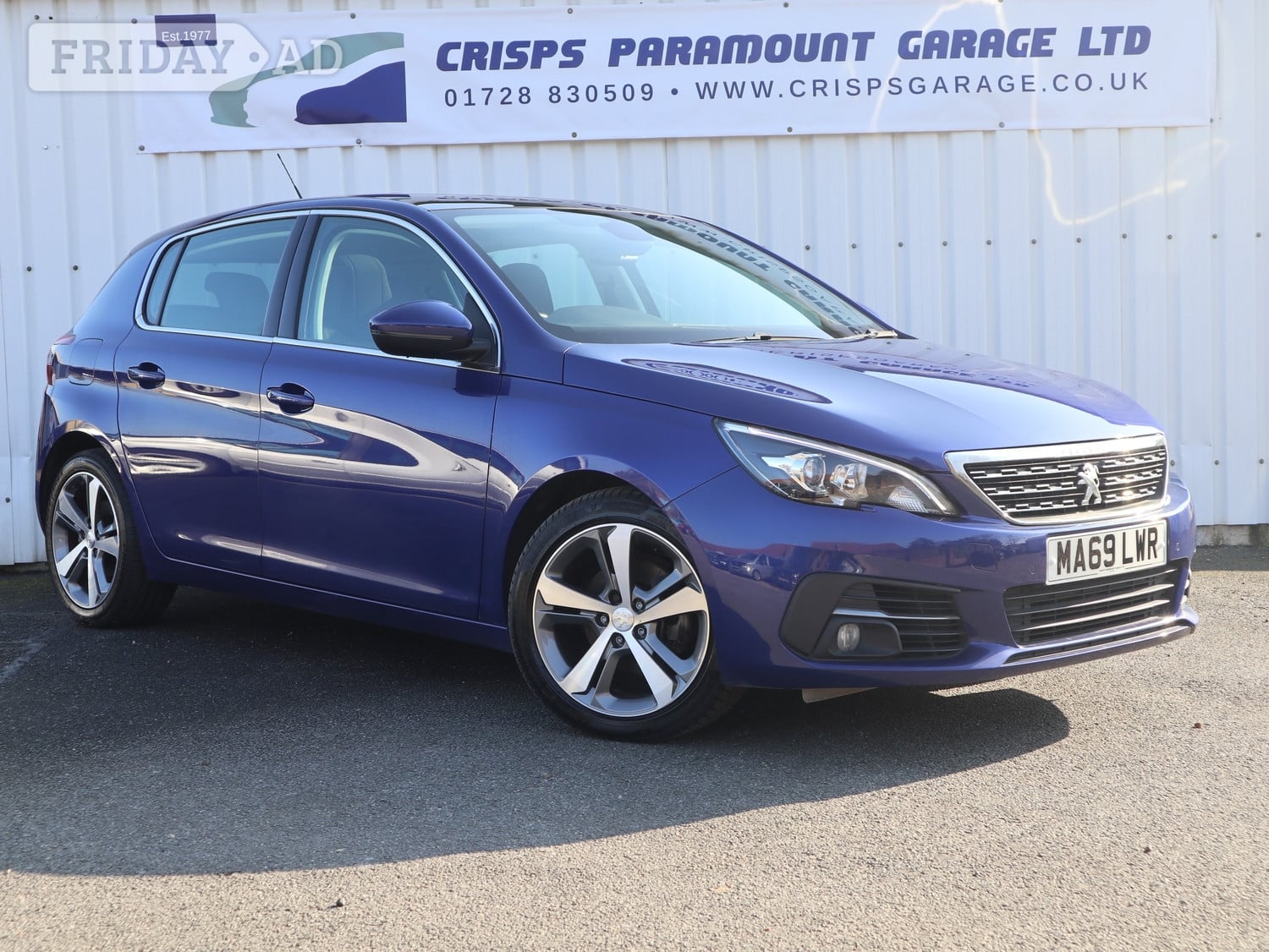 Peugeot 308 2019 in Saxmundham