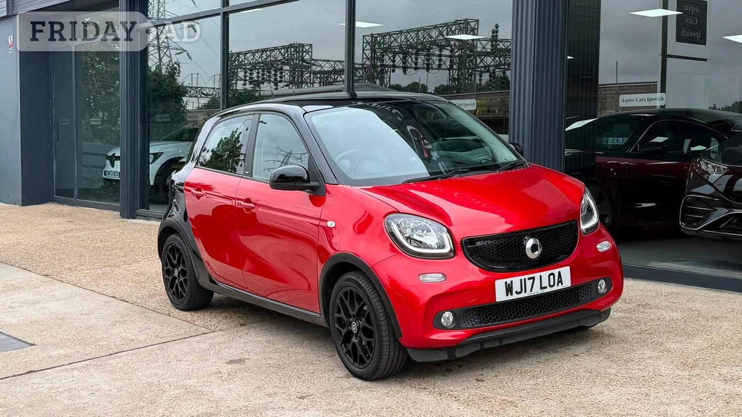 Smart ForFour 2017 in Ipswich