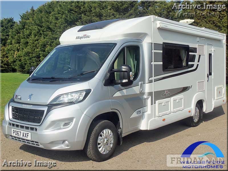 Elddis Majestic 175 2017 in Huntingdon