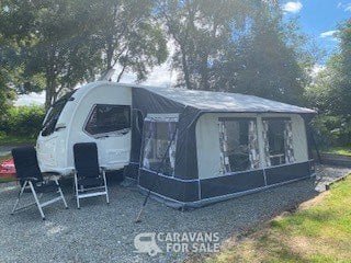 Dorema Quattro 380 Awning suitable for seasonable pitch
