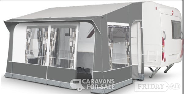 Dorema Quattro 380 Awning suitable for seasonable pitch