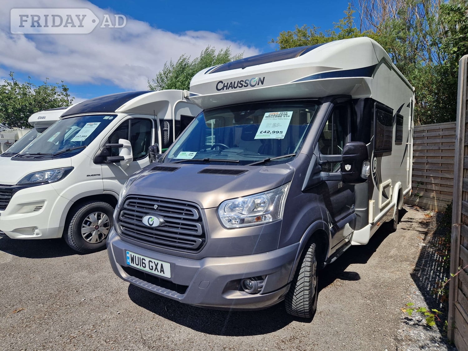 Chausson Welcome 610 2016 for sale in Highbridge