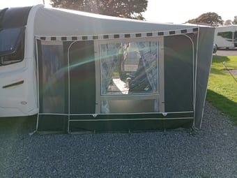 Isabella Commodore Caravan Awning 1025 size, 2018. Hardly Used.