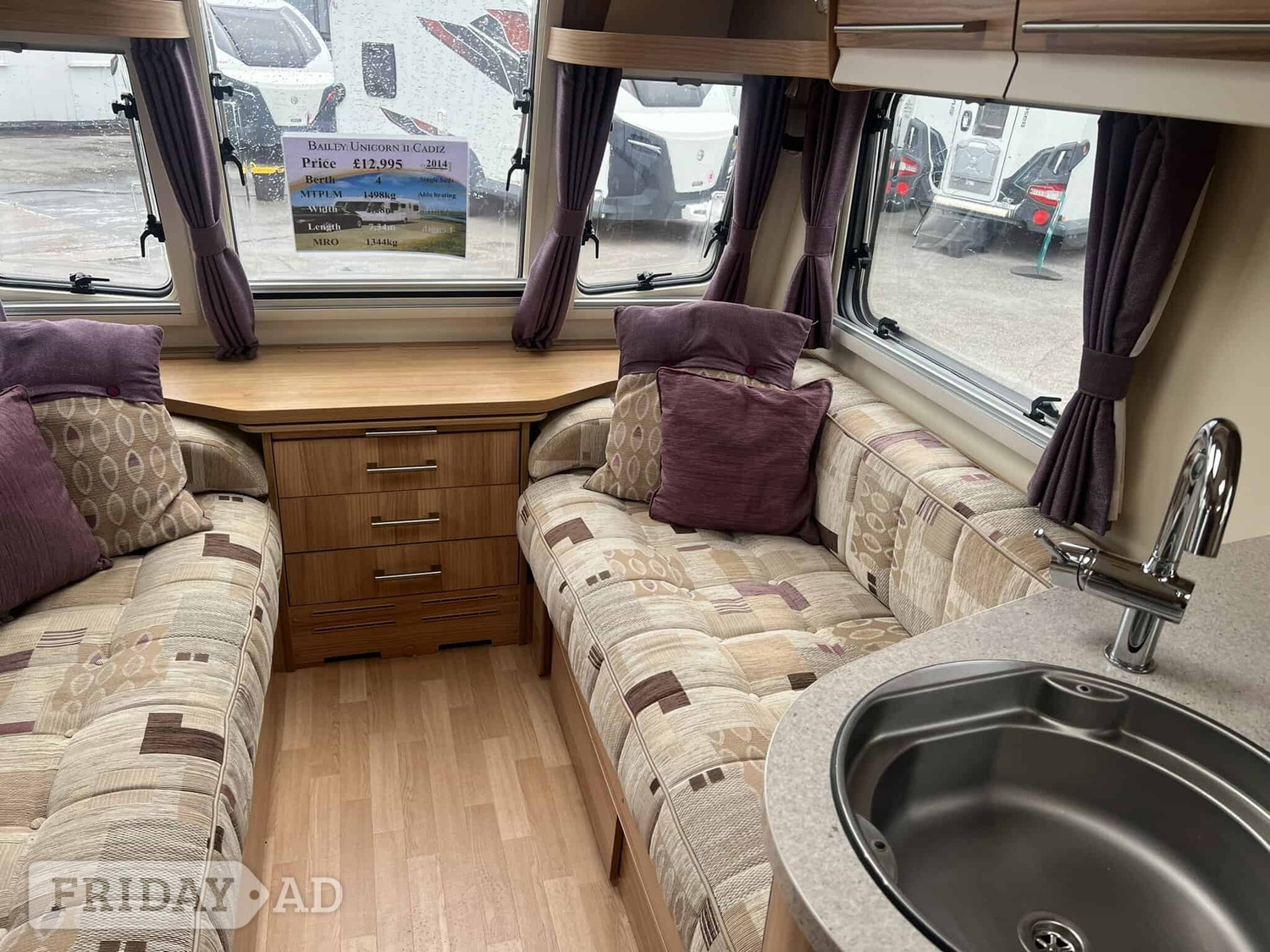 Bailey Unicorn S2 Cadiz 2014 - Motorhomes & Caravans in Cheadle