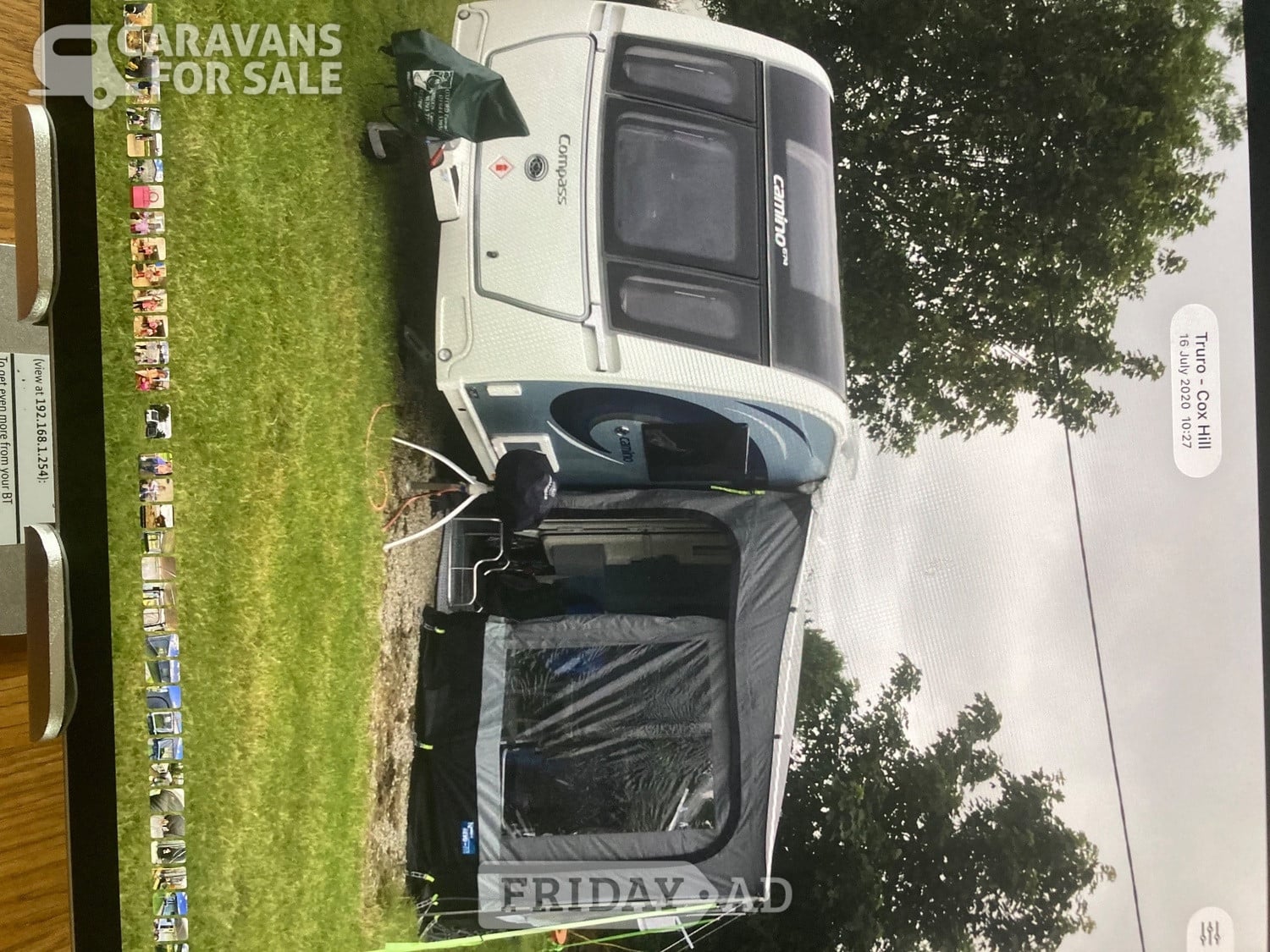 Kampa Reevo awning and privacy room in Pinner