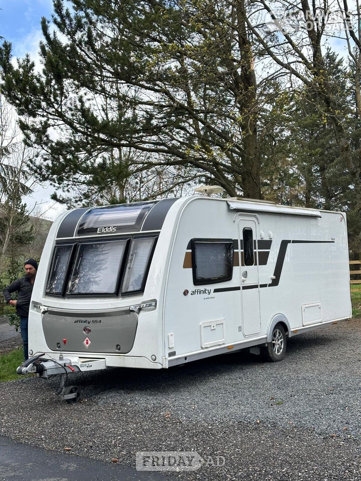 Elddis Affinity 554 2020 in Yeadon