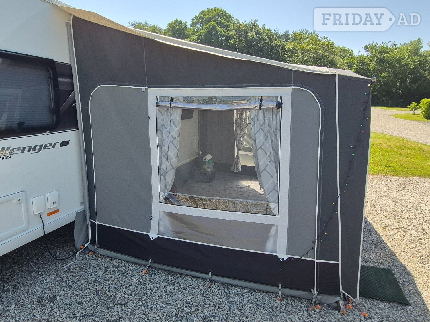 Aldertons Isabella Awning – Magnum Silver 400x250 Carbon X Fibreglass Frame
