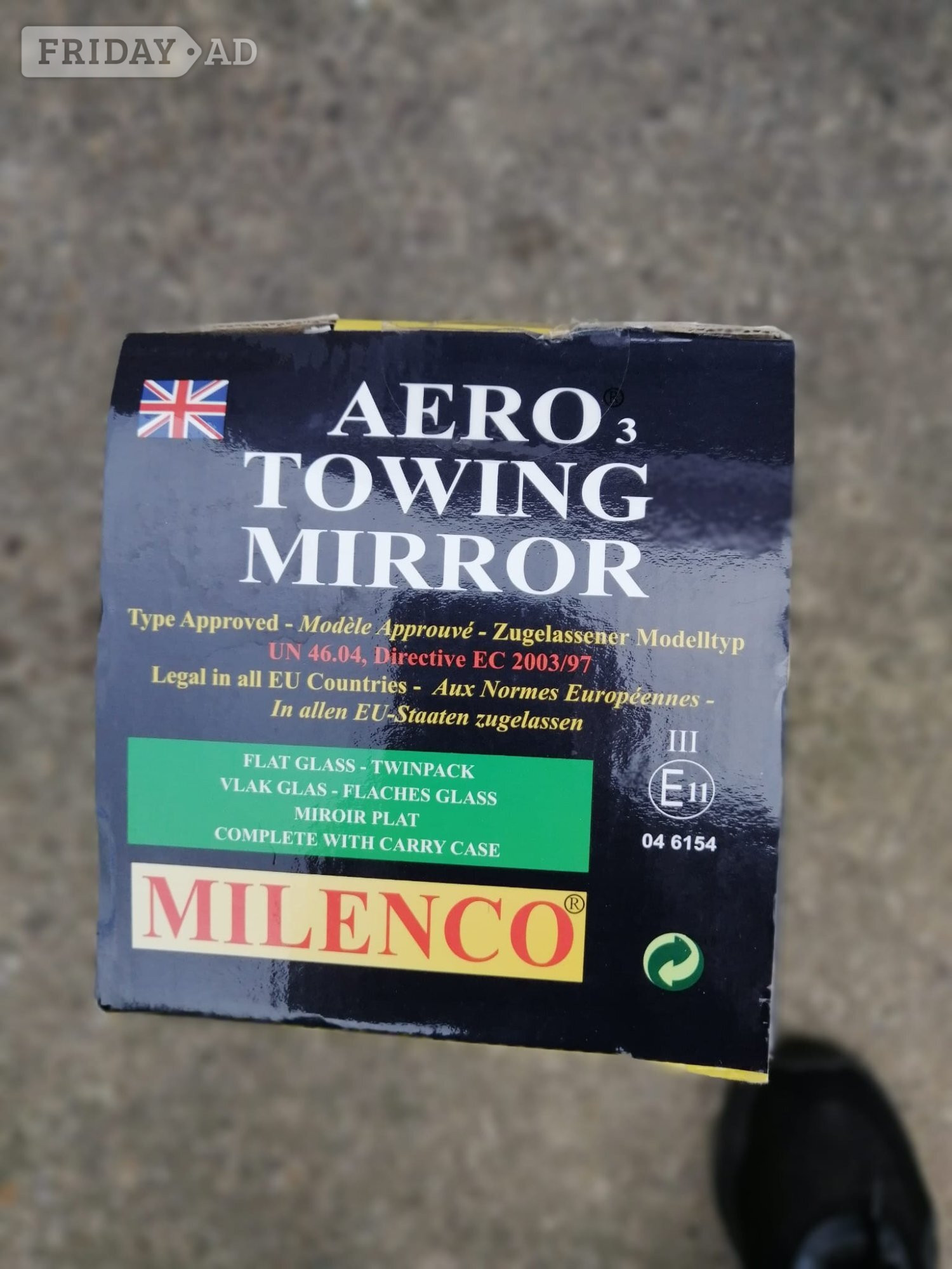 Billingham Single Towing Mirror