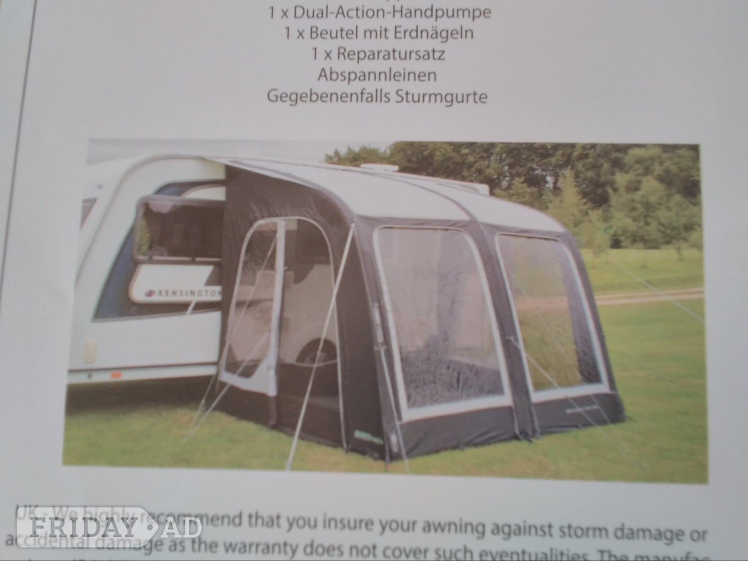 OUTDOOR REVOLUTION SPORTLITE AIR 260 in Rochdale