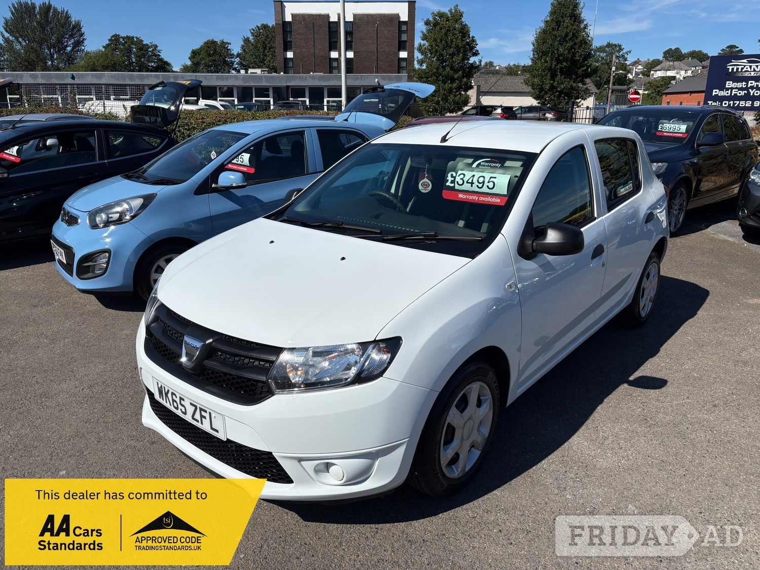 Dacia Sandero 2015 in Plymouth