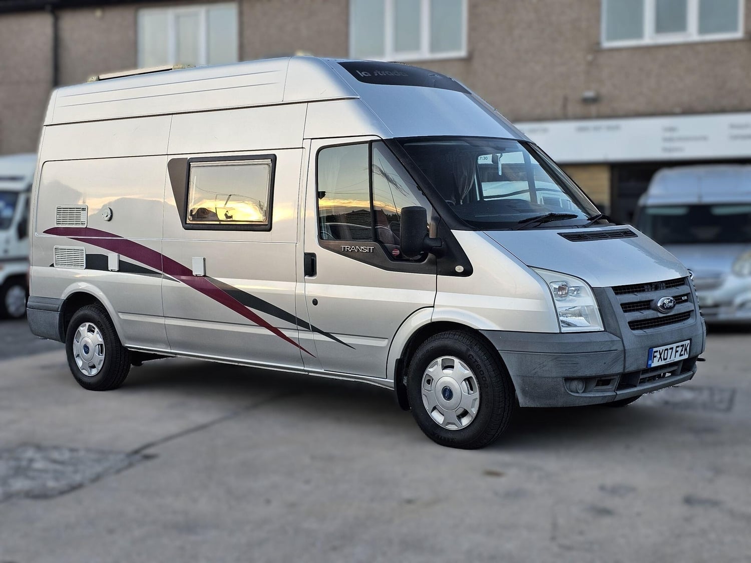 La Strada Pronto Ford Transit 2 Berth Hightop Camper Van - Shower & Toilet 2007 for sale in Halifax