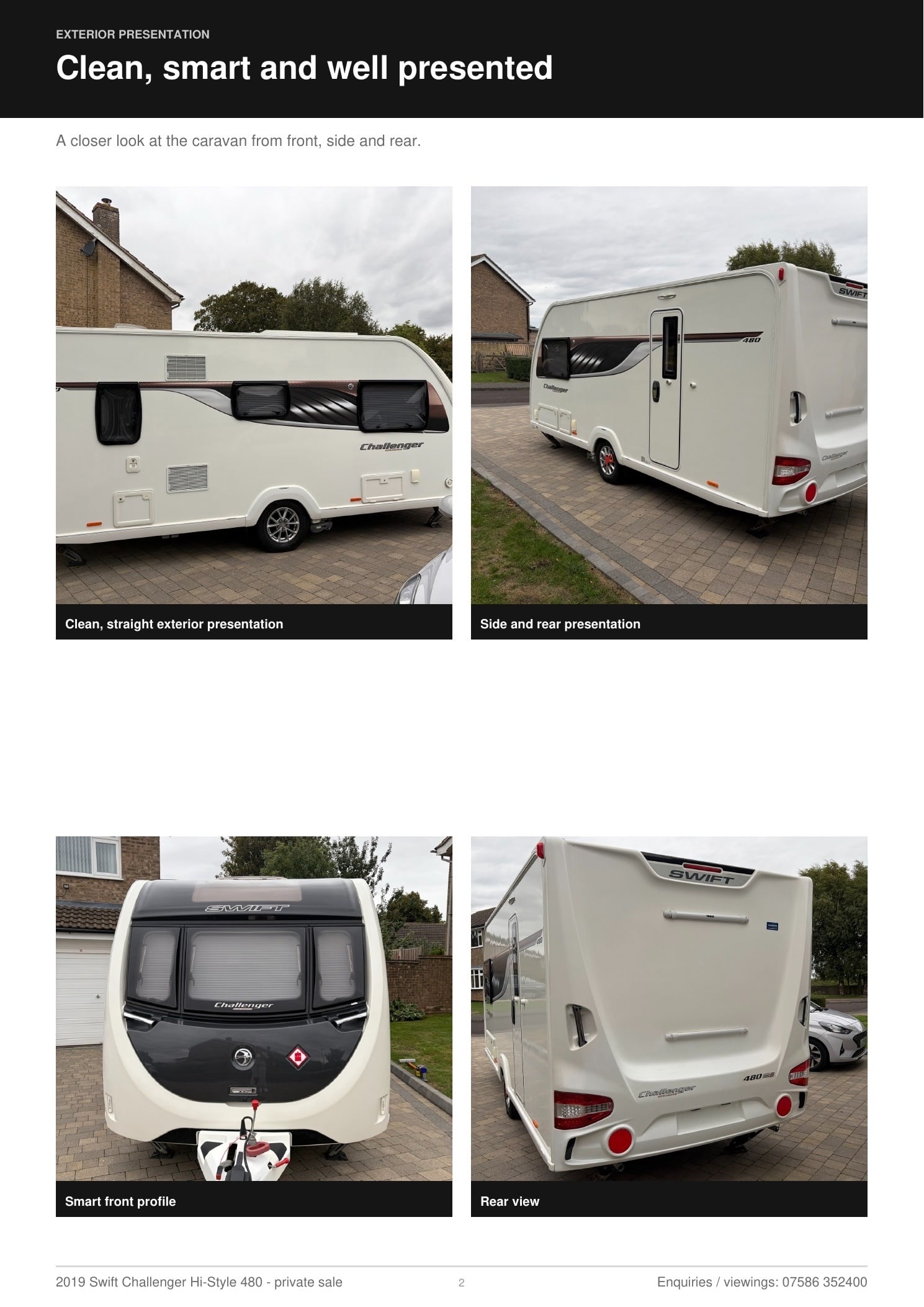 Swift Challenger 480 Market Overton