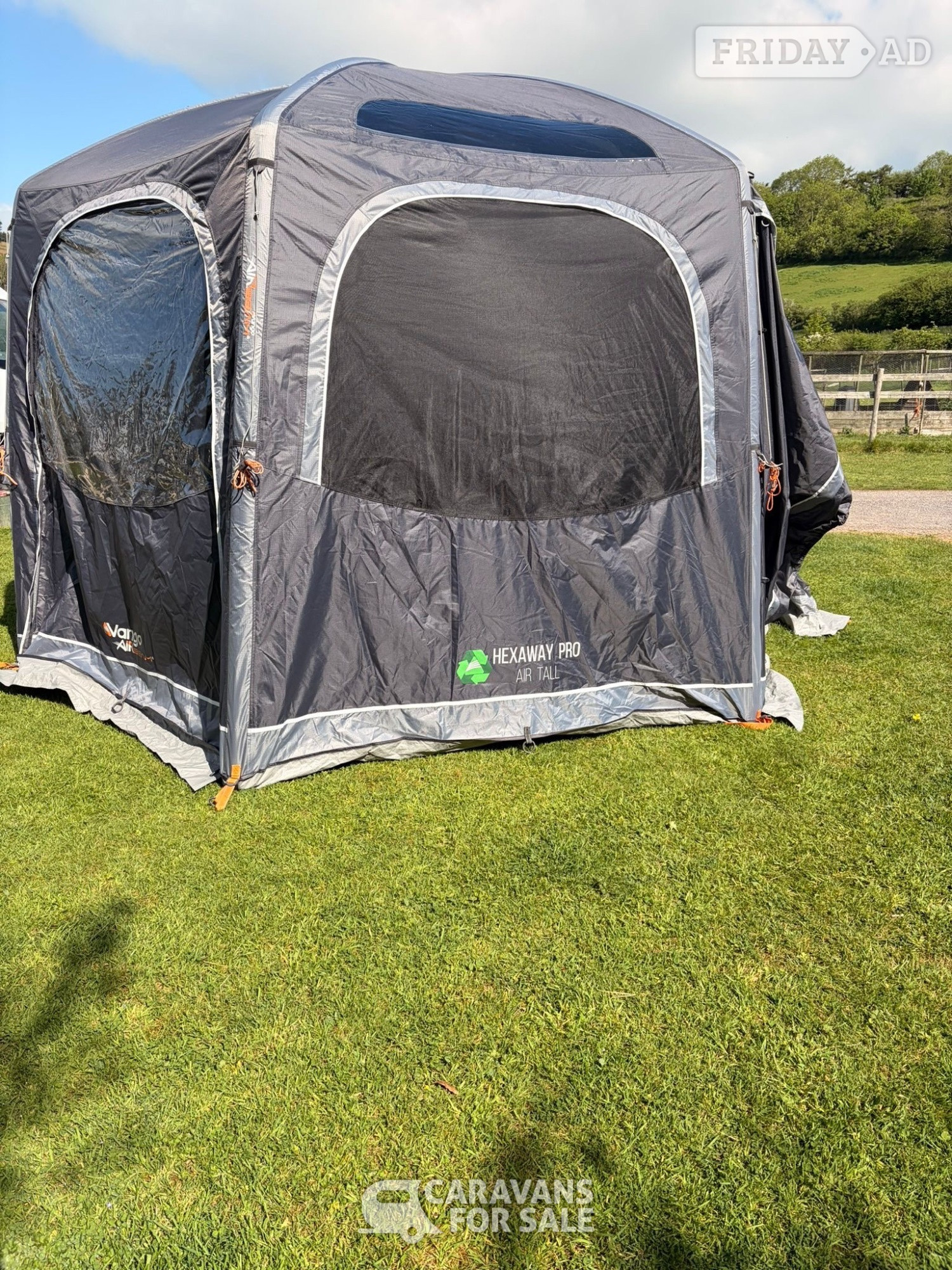 Vango Hexaway Pro Tall awning in Grove