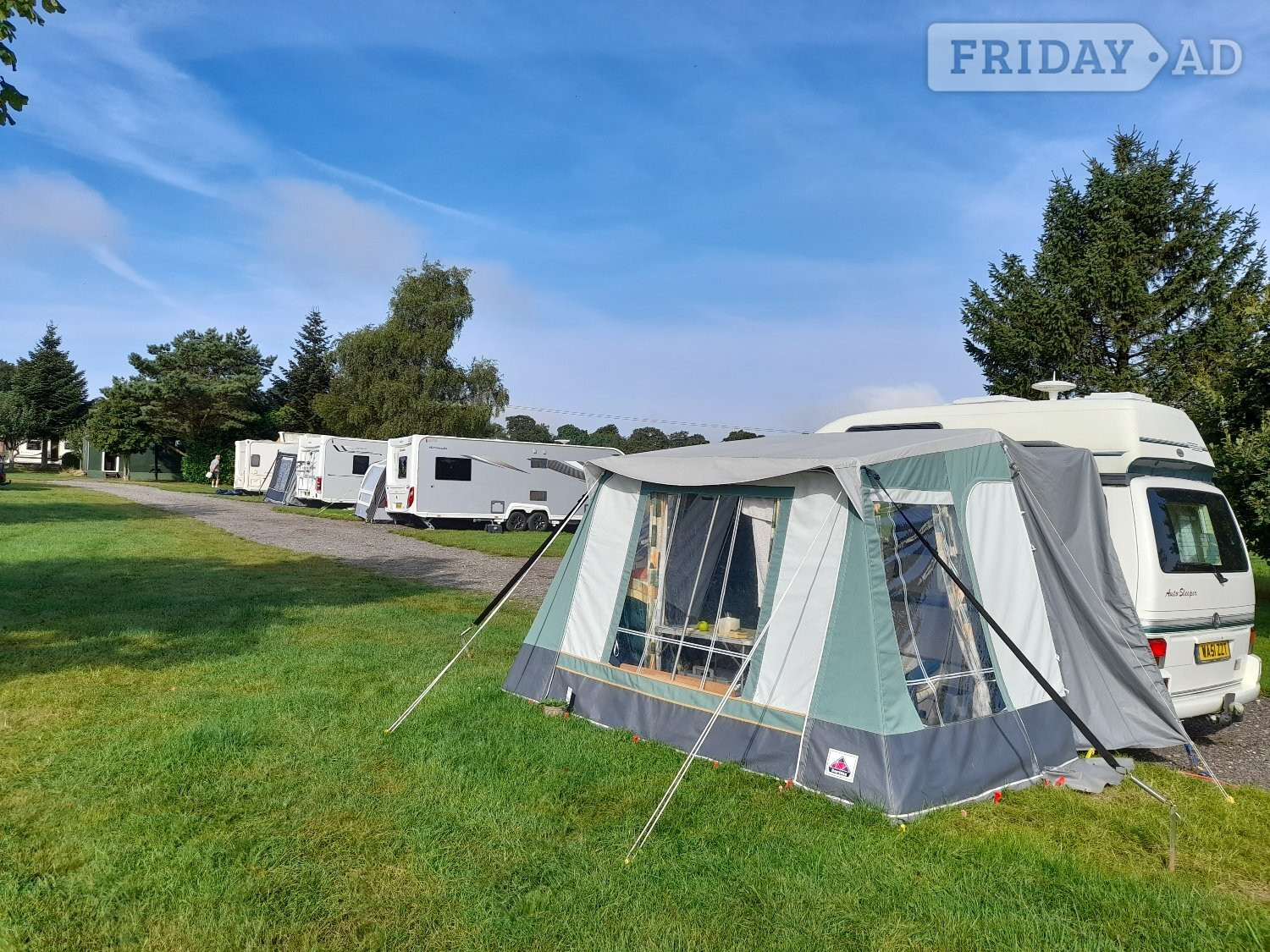 DOREMA CHALET-STYLE DRIVE-AWAY ANNEX FOR VW CAMPER OR SIMILAR in Caterham