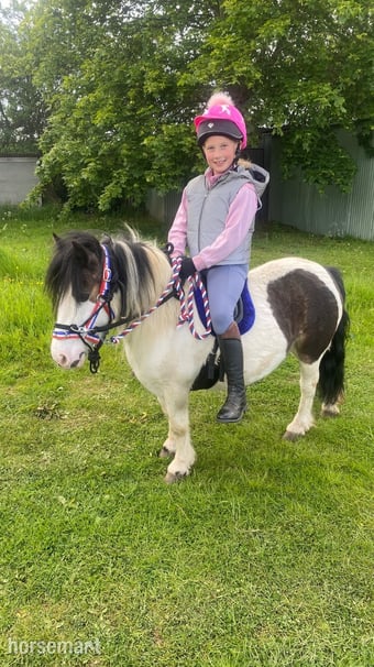 "Juliet " Skewbald Mare Lead Rein/First Ridden Pony