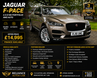 Jaguar F-Pace 2016