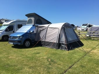 Vango Kela IV Low AirAway Awning suitable for T5/T6 VW Campervans