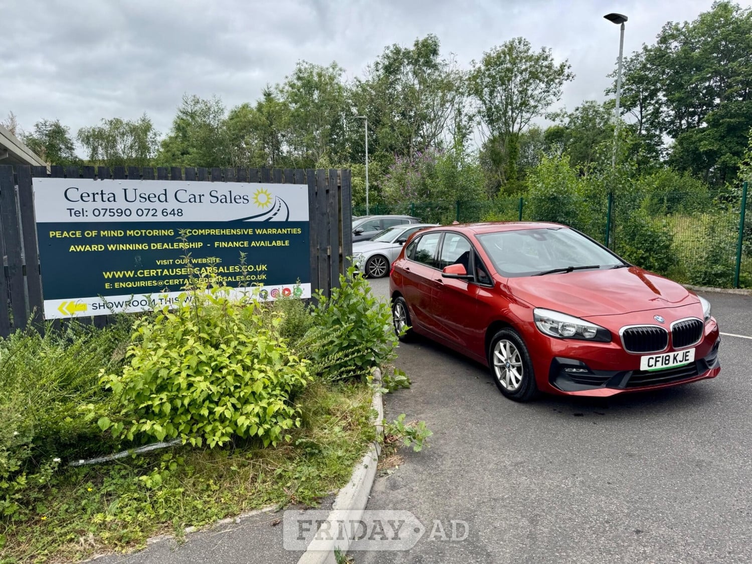 BMW 2 Series Active Tourer 2018 in Tredegar