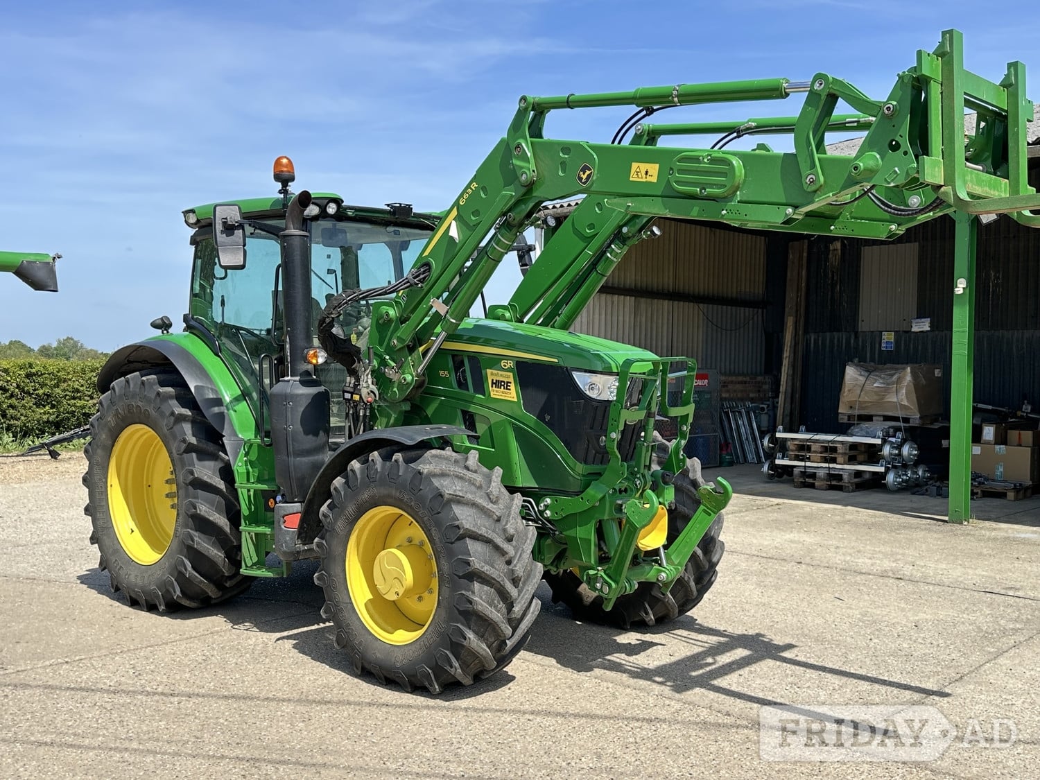[ berth ]John Deere 6R 155