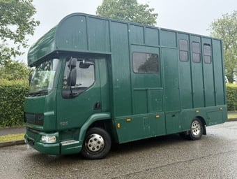 PRB Coach built Horsebox, Compact DAF LF 150 7.5 Ton Horsebox