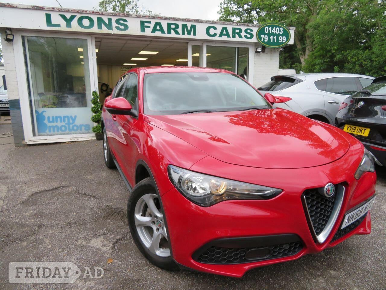 2018 ALFA ROMEO STELVIO 2.0T Super SUV 5dr Petrol Automatic Q4 All Wheel Drive Euro 6 (s/s) (200 ps) HEATED SEATS / WHEEL / WASHERS in Horsham