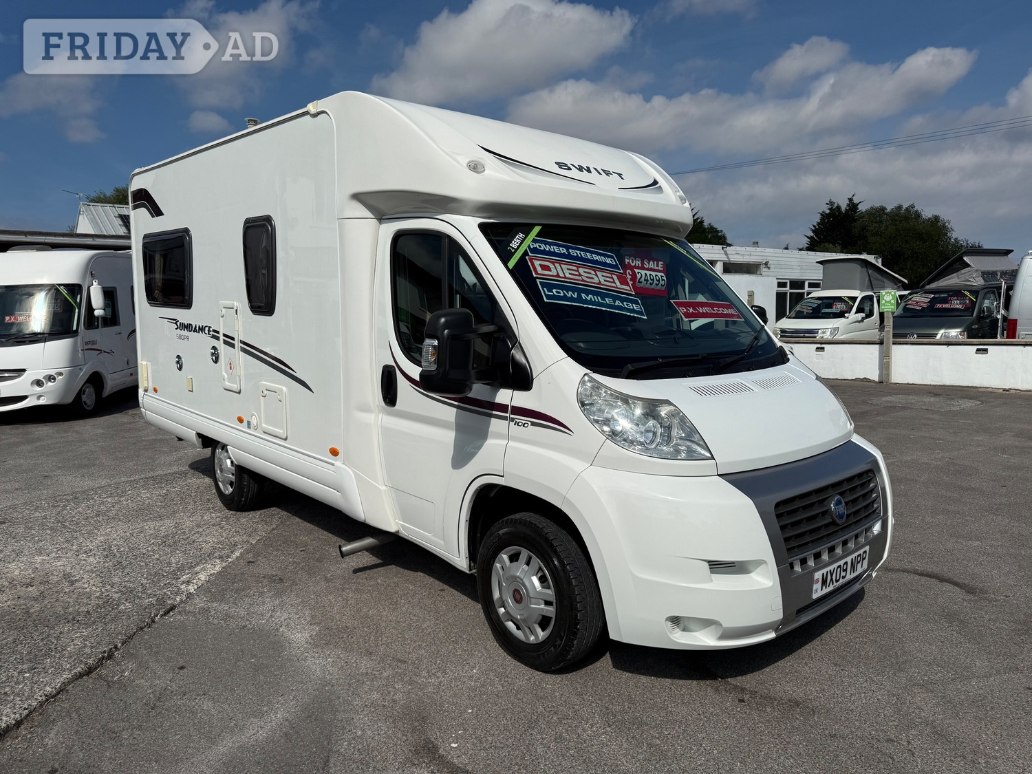 Swift Sundance 580PR 2009 in Weston-Super-Mare