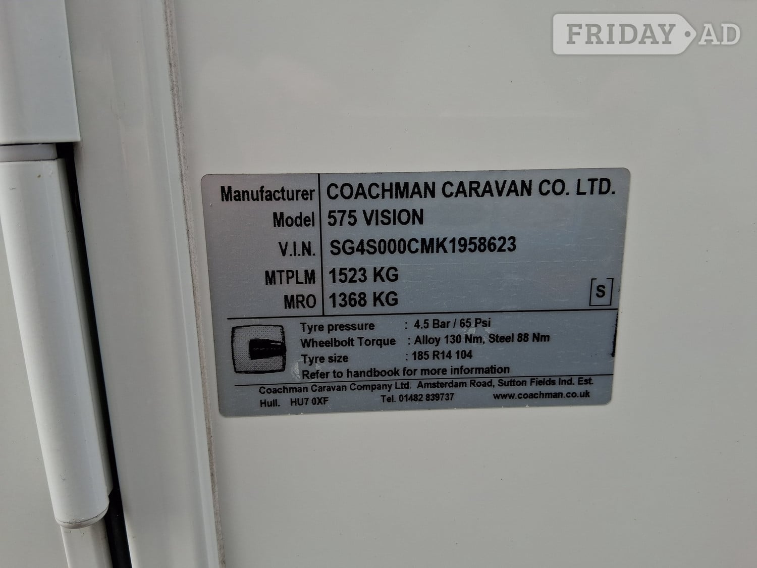 Coachman Kimberley 2019 - Motorhomes & Caravans